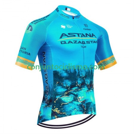 Maillot mangas cortas Astana Qazaqstan 2024 N001
